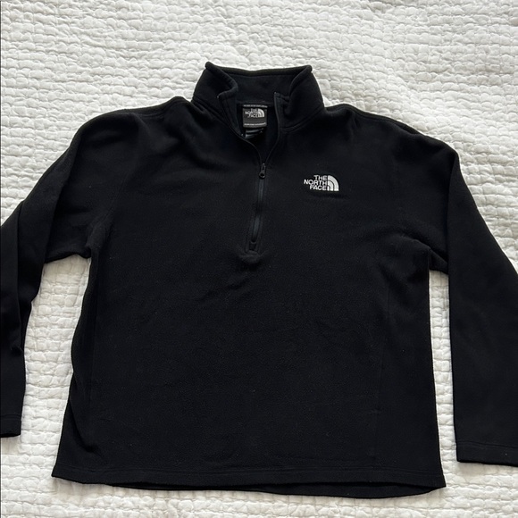 The North Face Black Quarter-Zip Jacket - Picture 1 of 6